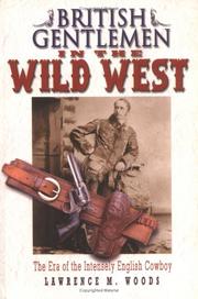 Cover of: British Gentlemen in the Wild West