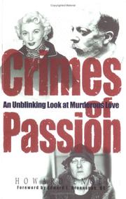 Cover of: Crimes of Passion by Howard Engel