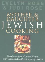 Cover of: Mother and Daughter Jewish Cooking