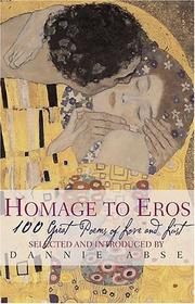 Cover of: Homage to Eros: 100 Great Poems of Love and Lust