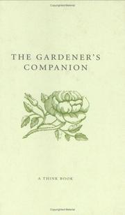 The Gardener's Companion (Robson Companions Ser) by Vicky Bamforth