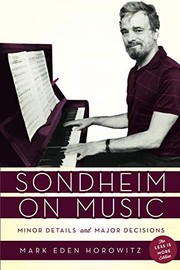 Cover of: Sondheim on Music
