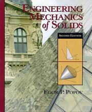 Engineering mechanics of solids by Popov, E. P.