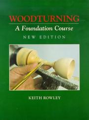 Cover of: Woodturning by Keith Rowley