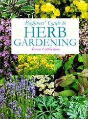 Cover of: Beginner's Guide to Herb Gardening