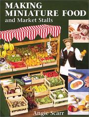 Making miniature food and market stalls by Angie Scarr