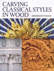 Cover of: Carving Classical Styles in Wood