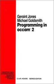 Programming in occam 2 by Geraint Jones