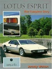 Cover of: Lotus Esprit: The Complete Story