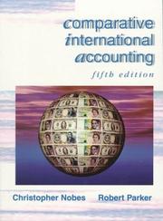 Cover of: Comparative international accounting