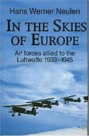 Cover of: In the Skies of Europe by Hans Werner Neulen