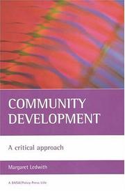 Cover of: Community Development: A Critical Approach