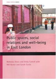 Cover of: Public Spaces, Social Relations and Well-being in East London (Public Spaces)