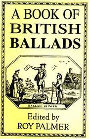 Cover of: Book of British Ballads