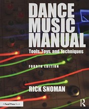 Dance music manual by Rick Snoman