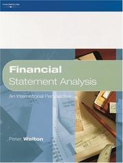 Cover of: Financial Statement Analysis by Peter Walton