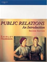 Cover of: Public Relations: An Introduction