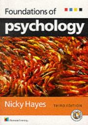 Cover of: Foundations of Psychology by Nicky Hayes