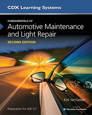 Cover of: Fundamentals of Automotive Maintenance and Light Repair