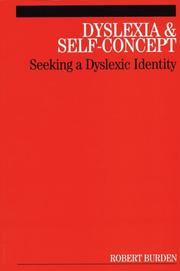 Cover of: Dyslexia and Self-Concept: Seeking a Dyslexic Identity