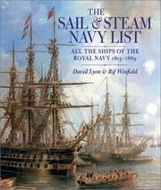 Cover of: The Sail and Steam Navy List by David Lyon, Rif Winfield