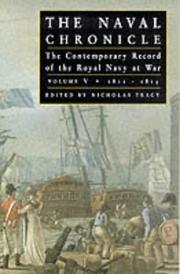 Cover of: The Naval Chronicle by Nicholas Tracy