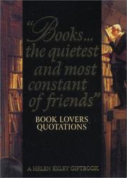 Cover of: Book Lovers Quotations (Helen Exley Giftbooks)
