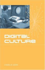 Digital culture by Charlie Gere