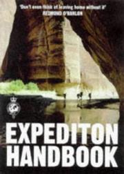 Cover of: Royal Geographic Society Expedition Handbook (Royal Geographical Society)