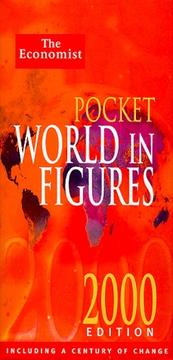 Cover of: The Pocket World In Figures 2000