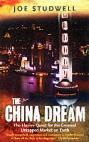 Cover of: The China Dream by Joe Studwell