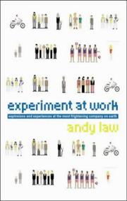 Cover of: Experiment at Work