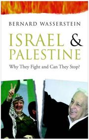 Cover of: Israel and Palestine by Bernard Wasserstein