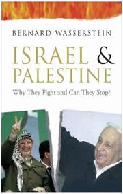Cover of: Israel and Palestine by Bernard Wasserstein