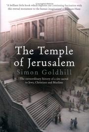 Cover of: The Temple of Jerusalem (Wonders of the World) by Simon Goldhill