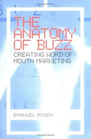 The Anatomy of Buzz by Emanuel Rosen