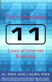 Cover of: 11 Immutable Laws Internet Brandi by 