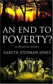 An end to poverty? by Gareth Stedman Jones
