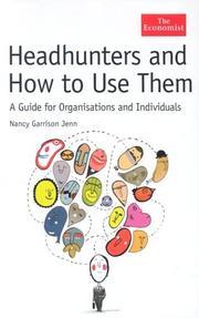 Cover of: Headhunters and How to Use Them by Nancy Garrison Jenn