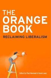Cover of: The Orange Book by Paul Marshall, David Laws