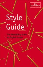 Cover of: The Economist Style Guide by The Economist