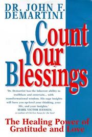 Cover of: Count your blessings
