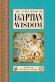Cover of: The little book of Egyptian wisdom by Naomi Ozaniec.