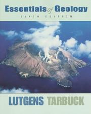 Cover of: Essentials of geology by Frederick K. Lutgens