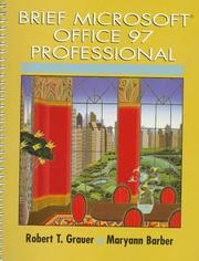 Cover of: Brief Microsoft Office 97 Professional