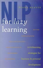 Cover of: NLP for Lazy Learning : Superlearning Strategies for Business and Personal Development