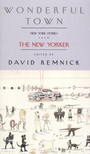 Cover of: Wonderful Town by David Remnick