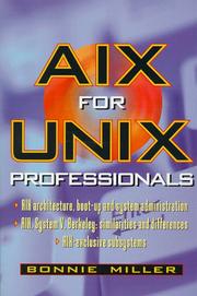 Cover of: AIX for UNIX professionals