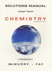 Cover of: Chemistry: Solutions Manual
