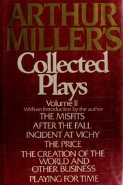 Cover of: Arthur Miller's Collected plays by Arthur Miller